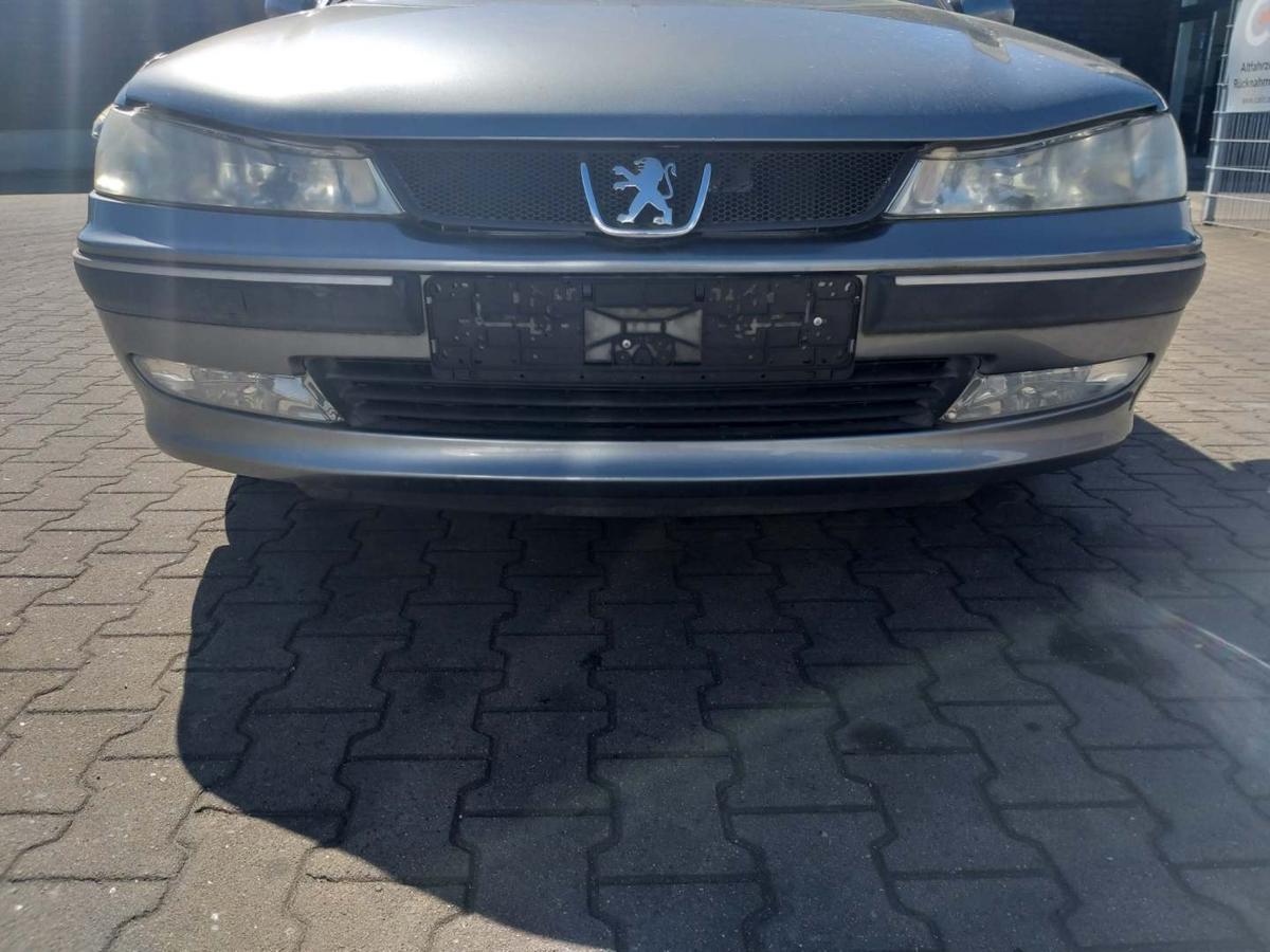 Peugeot 406 original Sto&szlig;stange Stossf&auml;nger vorn EZDC Gris Hades Facelift Bj.2002